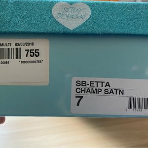 Betsey Johnson Etta Blue Heels